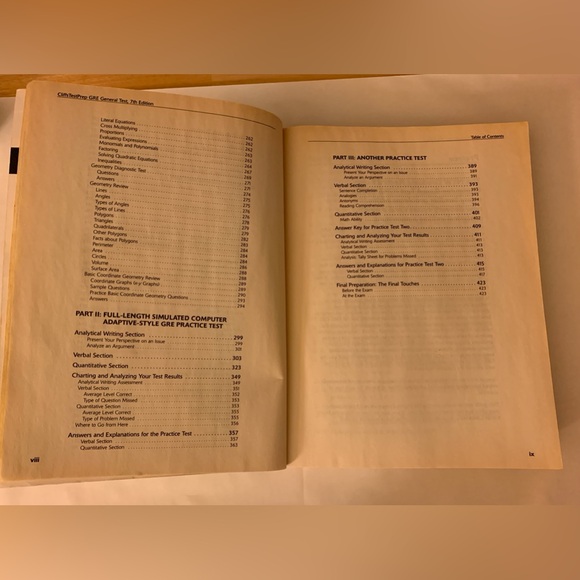 Cliffs Test Prep GRE General Test, 7th Edition - Picture 12 of 15